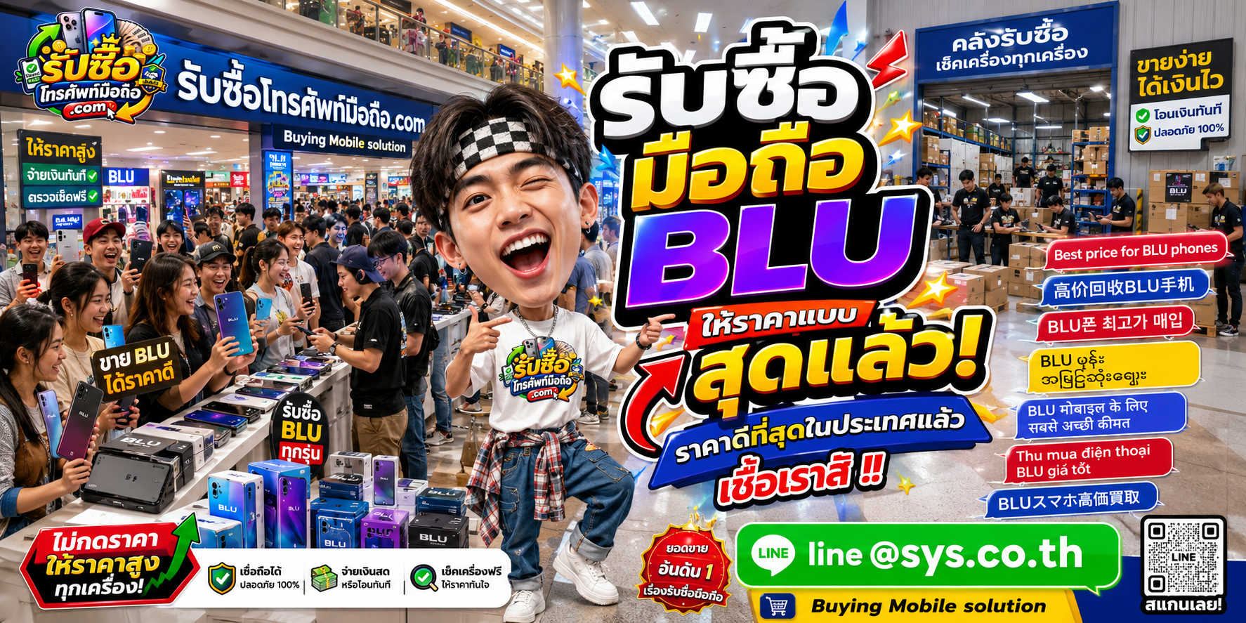รับซื้อ มือถือ BLU มือสอง เก่า ตกรุ่น ราคาดี โดย รับซื้อโทรศัพท์มือถือ.com