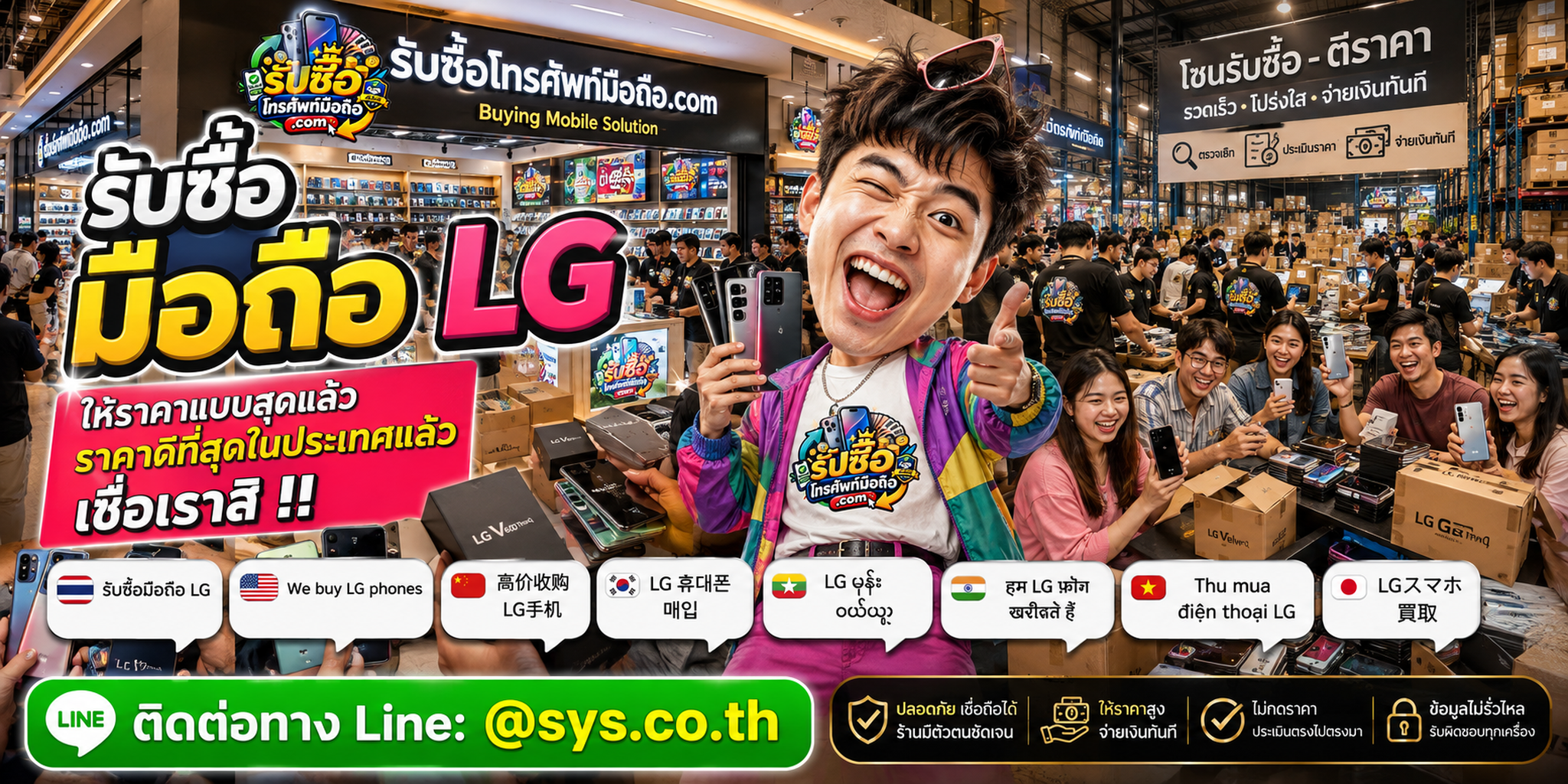 รับซื้อ มือถือ LG มือสอง เก่า ตกรุ่น และประเมินราคาโดย รับซื้อโทรศัพท์มือถือ.com